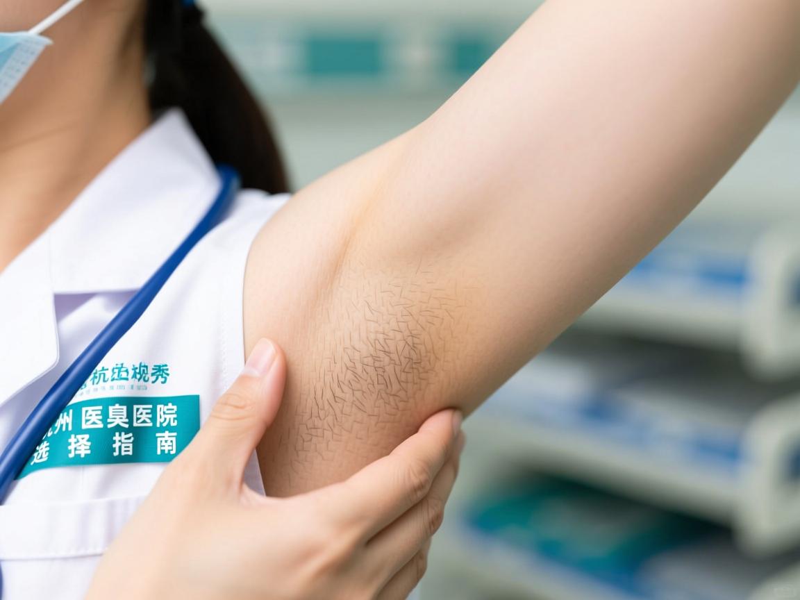杭州腋秀解析，专业视角下的杭州腋臭医院选择指南