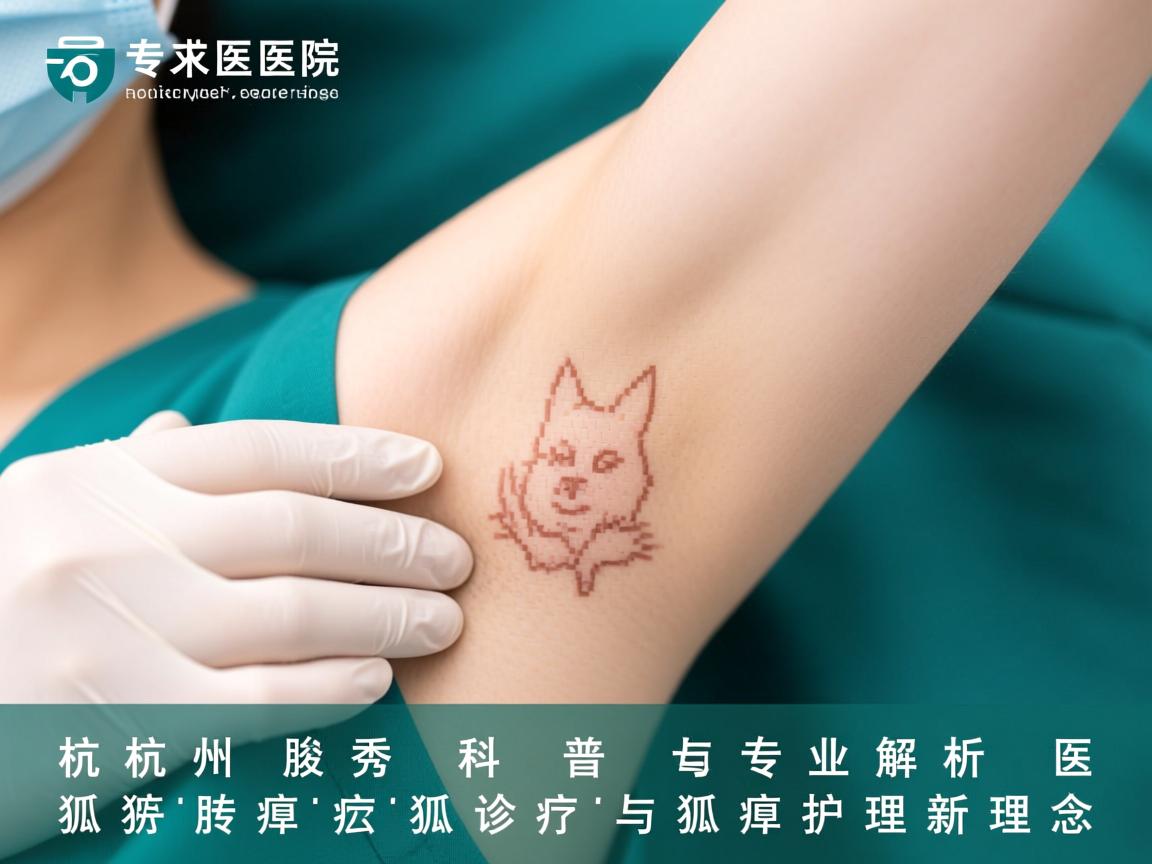 杭州腋秀科普，专业解析杭州医院狐臭诊疗与狐臭护理新理念