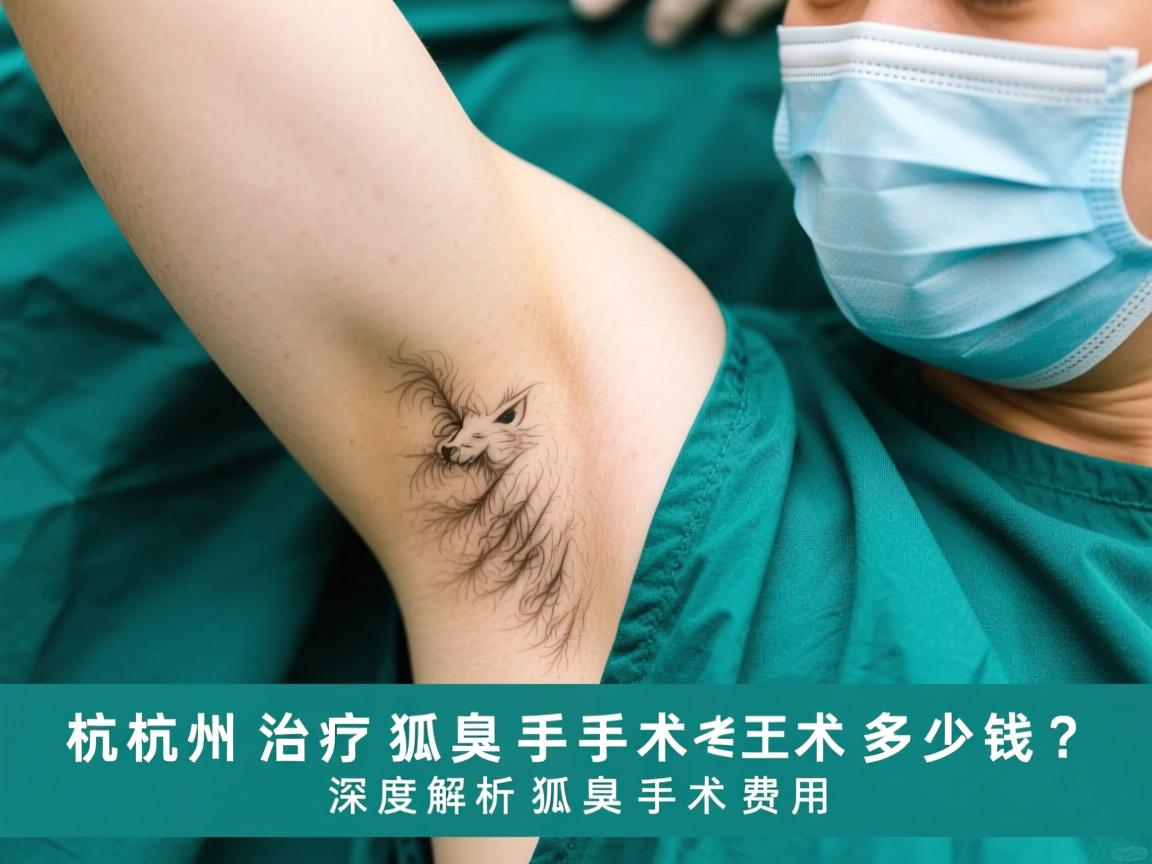 杭州治疗狐臭手术多少钱？深度解析杭州狐臭手术费用