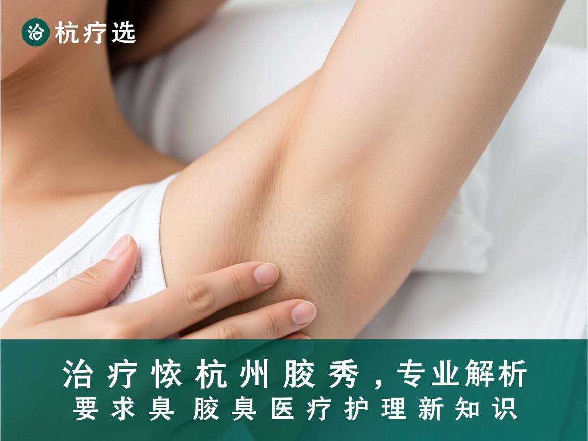 腋臭治疗选杭州腋秀，专业解析腋臭医疗护理新知识