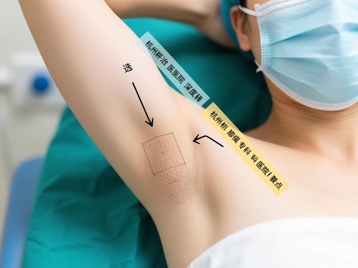 杭州治疗腋臭医院深度解析，选择杭州腋臭专科医院的要点