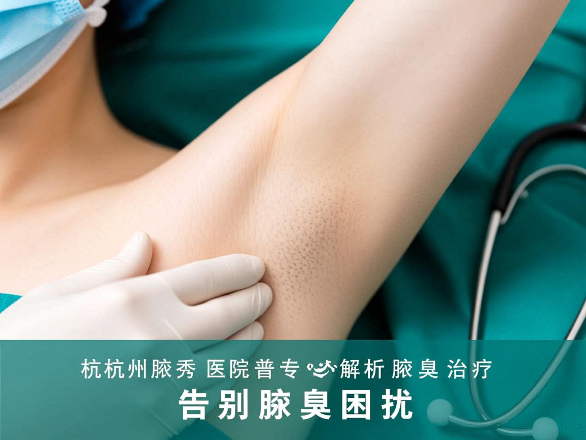 杭州腋秀医院科普,专业解析腋臭治疗,告别腋臭困扰 杭州腋秀医院科普,专业解析腋臭治疗,告别腋臭困扰