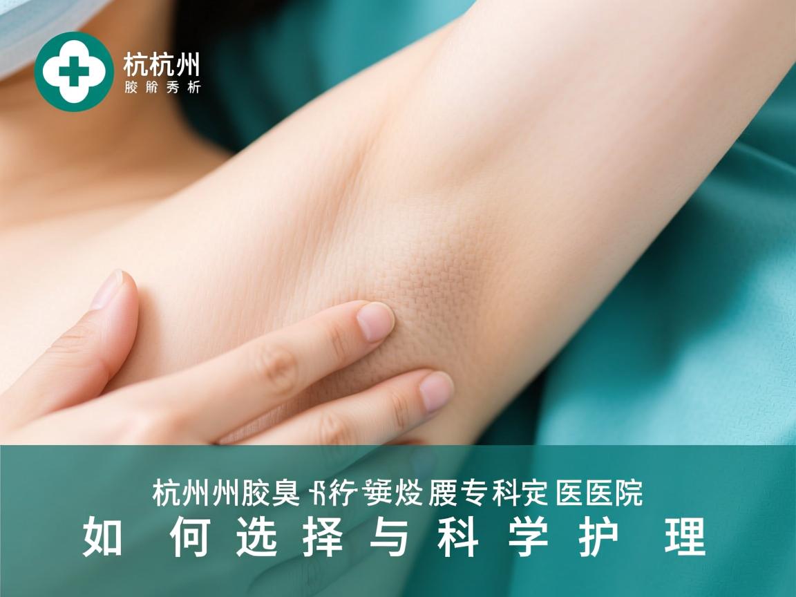 杭州腋秀解析，杭州腋臭专科医院如何选择与科学护理