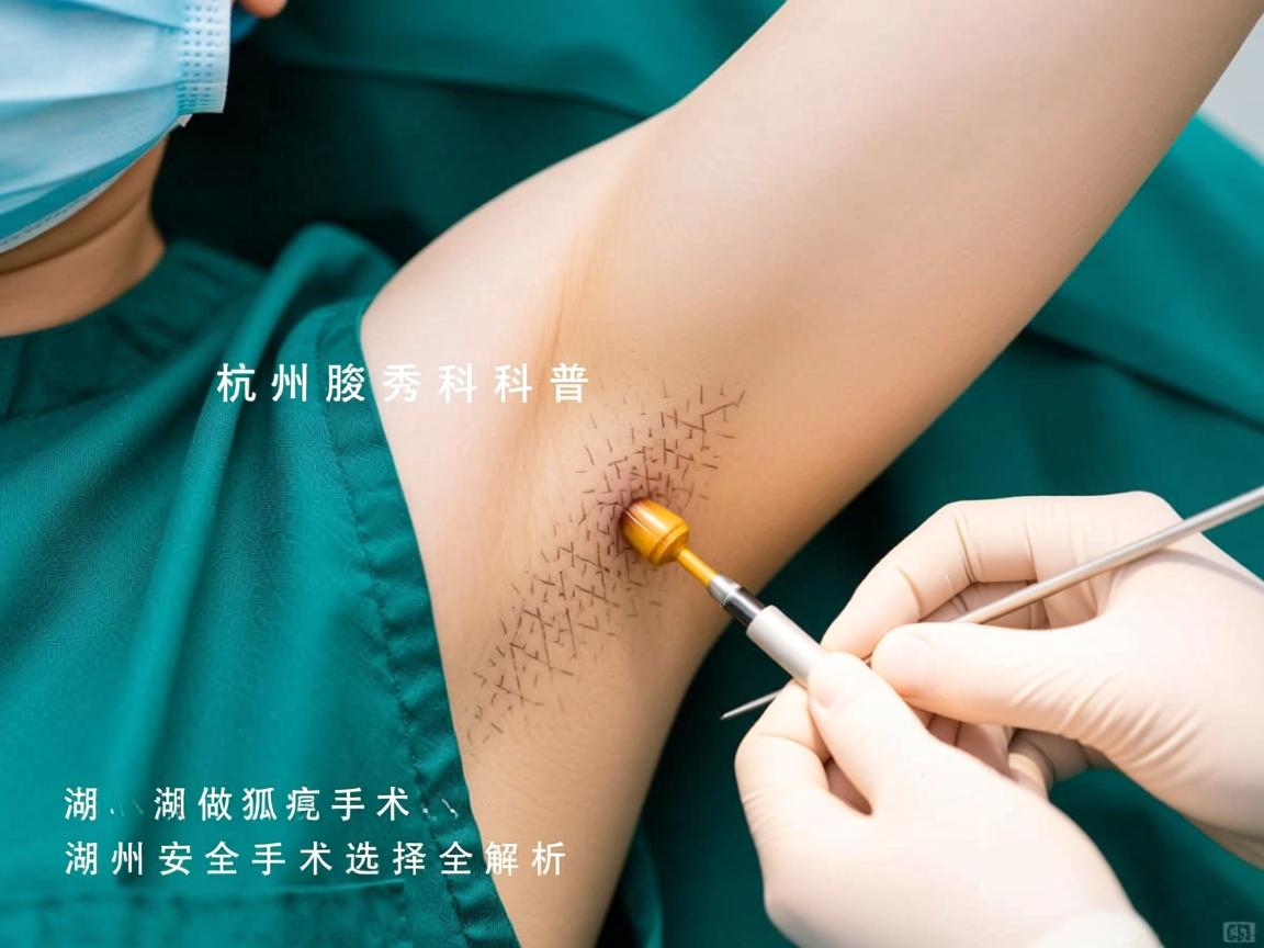 杭州腋秀科普，湖州做狐臭手术，湖州安全手术选择全解析
