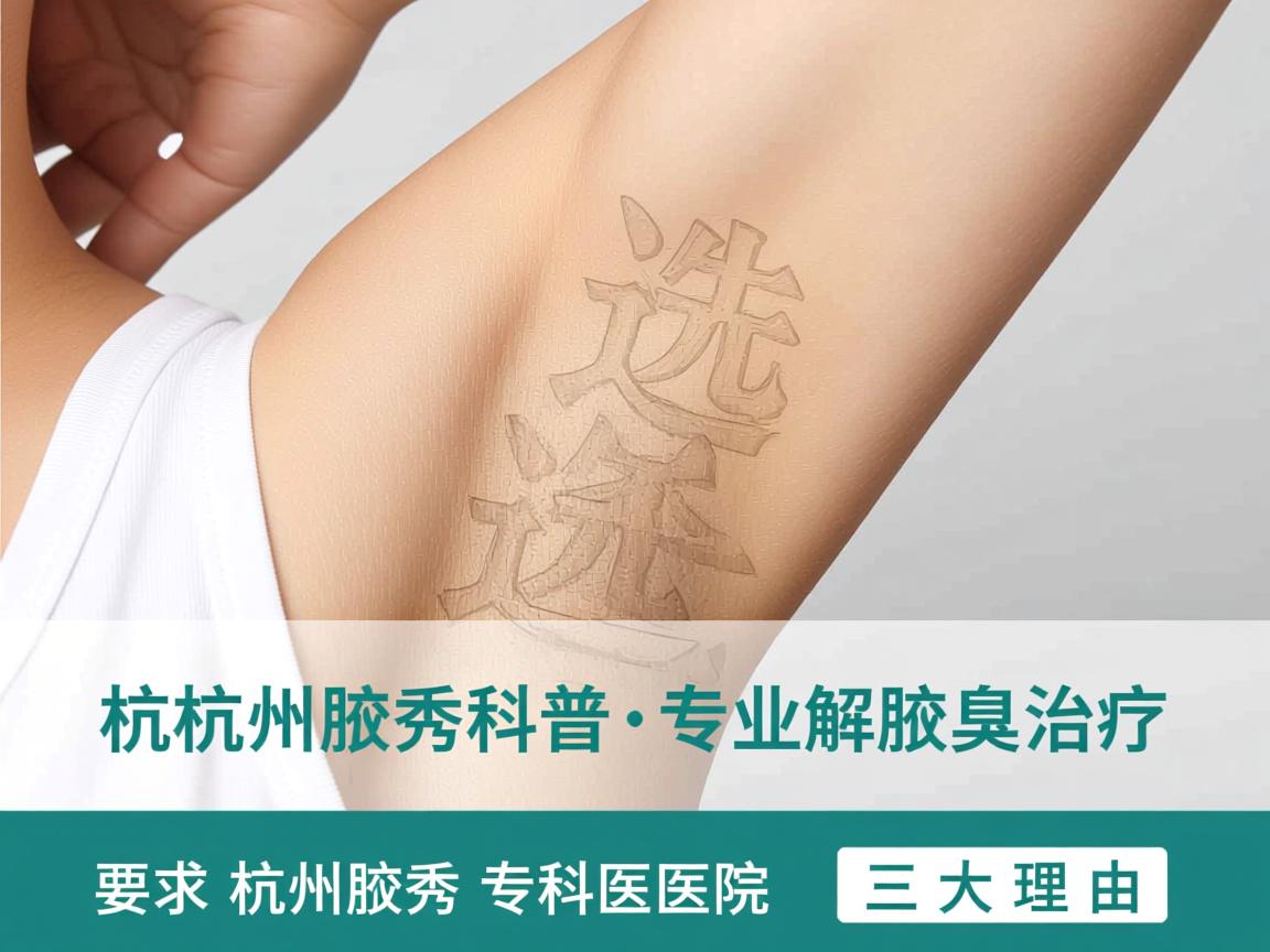 杭州腋秀科普,专业解析腋臭治疗,选择杭州腋秀专科医院的三大理由 杭州腋秀科普,专业解析腋臭治疗,选择杭州腋秀专科医院的三大理由