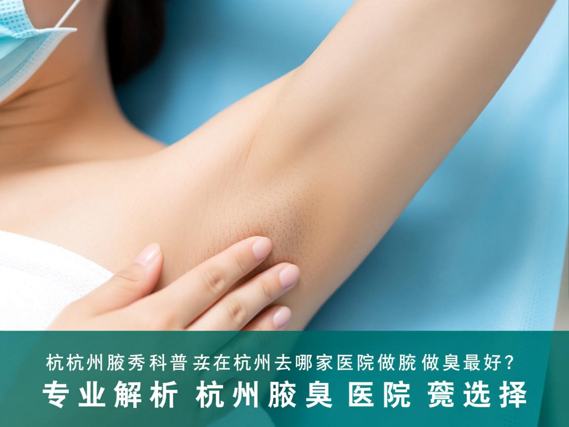 杭州腋秀科普,在杭州去哪家医院做腋臭最好?专业解析杭州腋臭医院选择 杭州腋秀科普,在杭州去哪家医院做腋臭最好?专业解析杭州腋臭医院选择