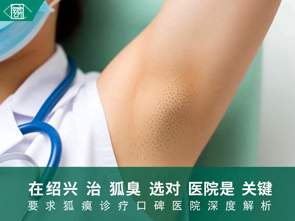 在绍兴治狐臭，选对医院是关键，绍兴狐臭诊疗口碑医院深度解析