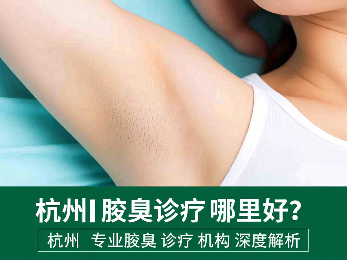 杭州腋臭诊疗哪里好?杭州专业腋臭诊疗机构深度解析 杭州腋臭诊疗哪里好?杭州专业腋臭诊疗机构深度解析