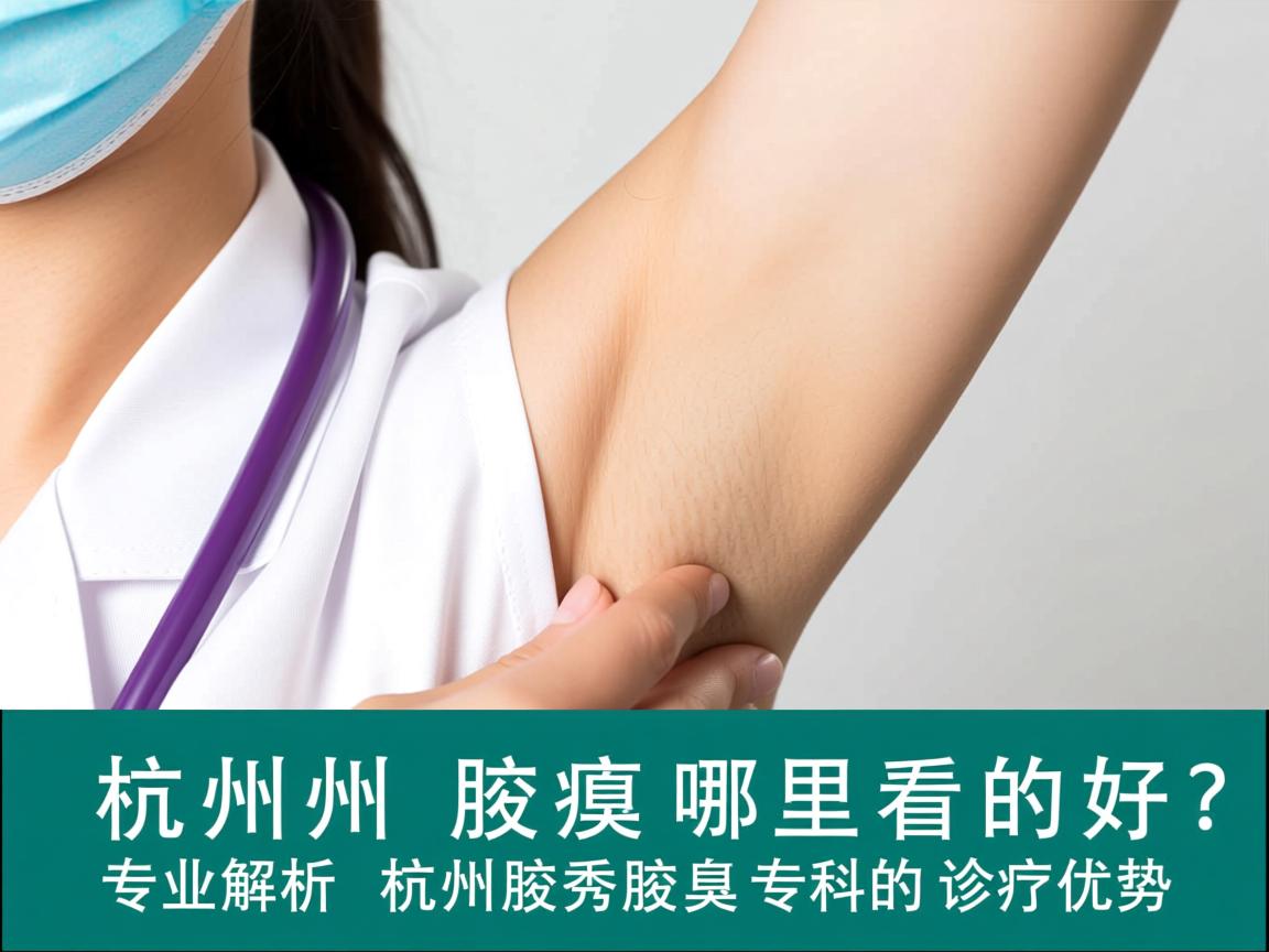 杭州腋臭哪里看的好？专业解析杭州腋秀腋臭专科的诊疗优势