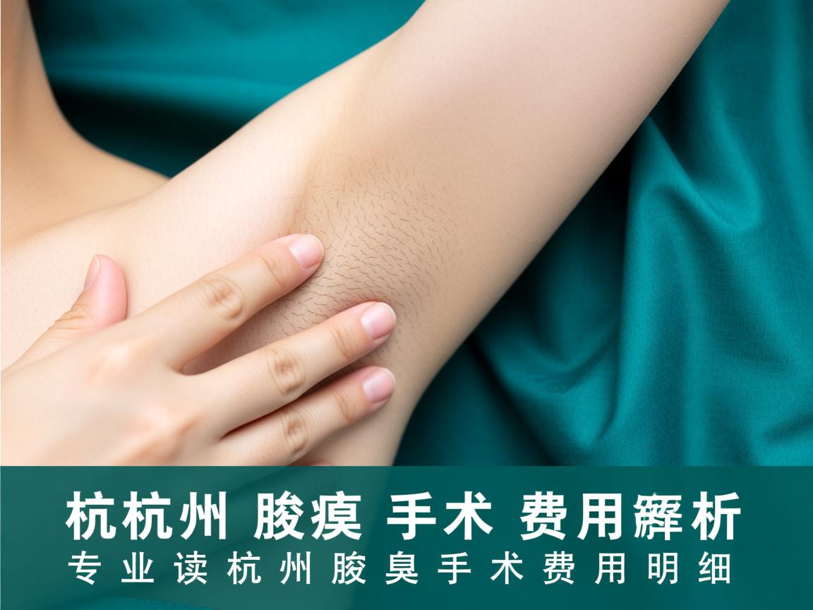 杭州腋臭手术费用解析，专业解读杭州腋臭手术费用明细