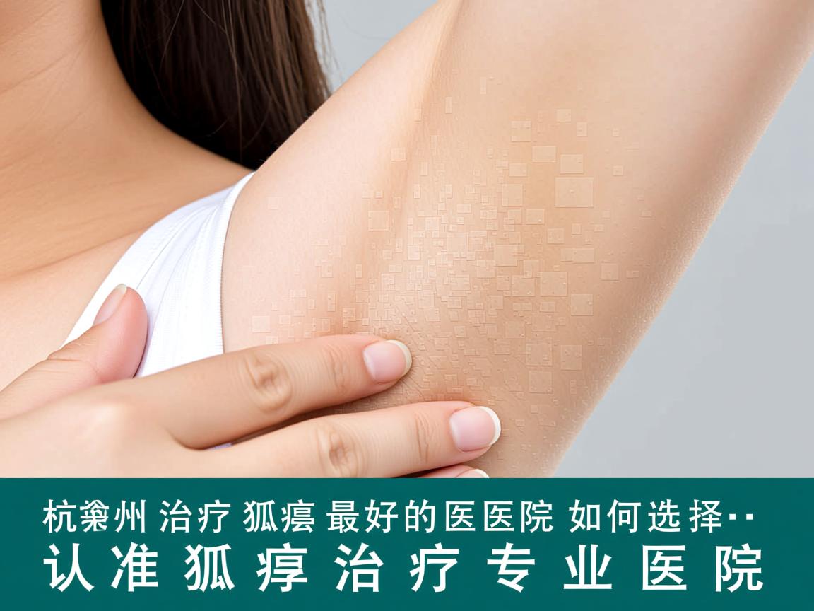 杭州腋秀解析，杭州治疗狐臭最好的医院如何选择，认准狐臭治疗专业医院