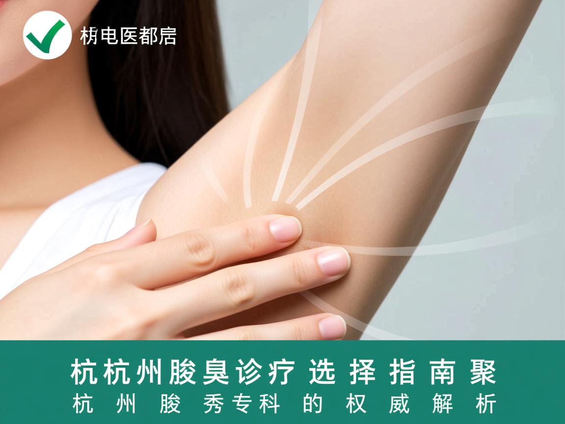 杭州腋臭诊疗选择指南，聚焦杭州腋秀专科的权威解析