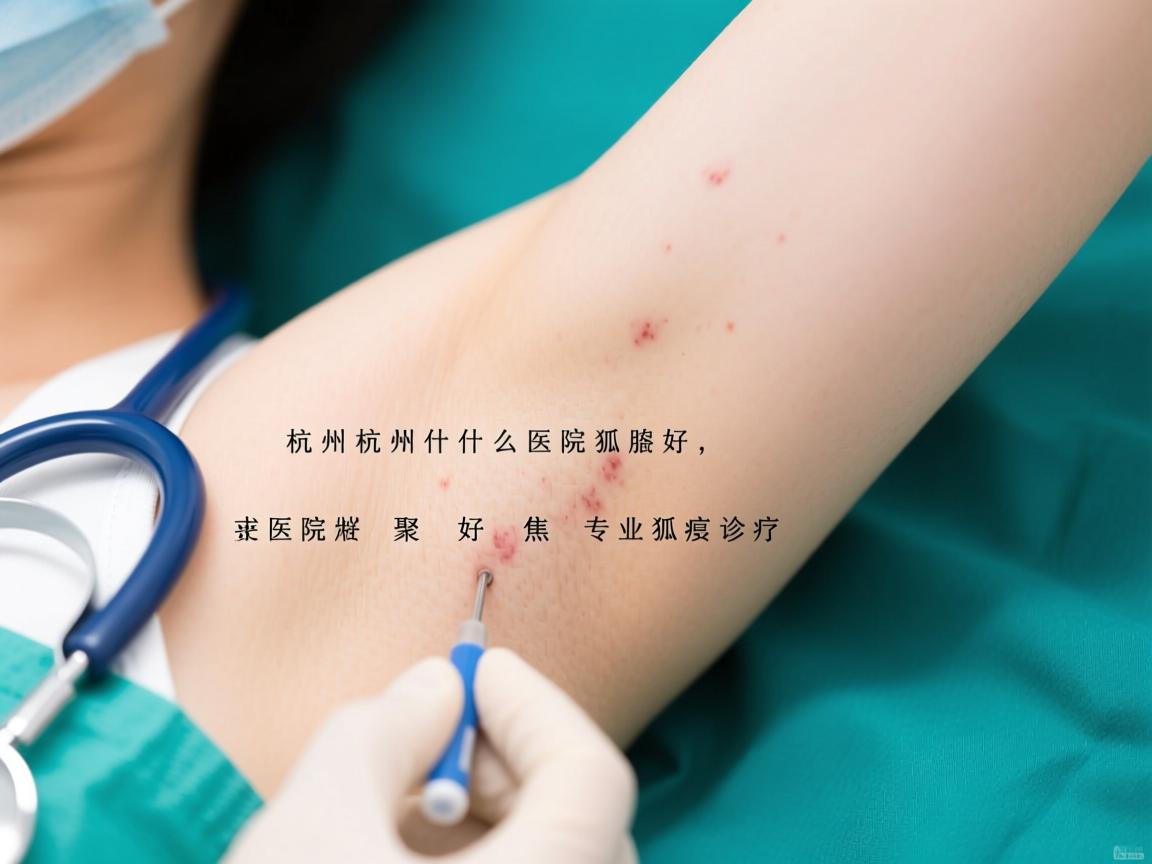 杭州腋秀解析，杭州什么医院狐臭好，好医院聚焦专业狐臭诊疗