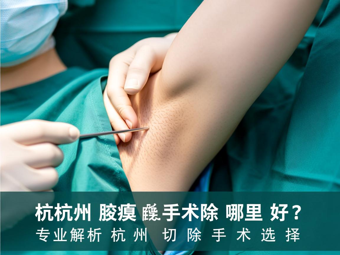 杭州腋臭切除手术哪里好？专业解析杭州腋臭切除手术选择