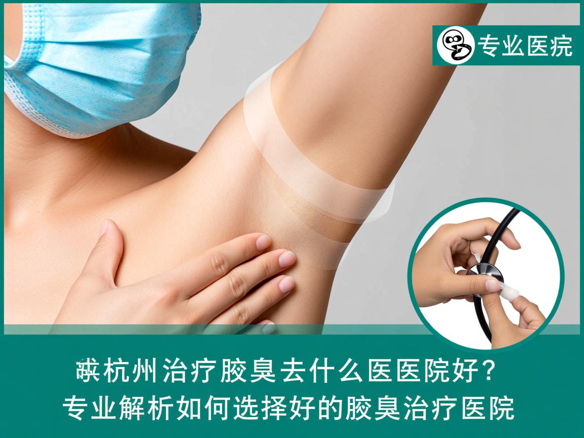 杭州治疗腋臭去什么医院好？专业解析如何选择好的腋臭治疗医院