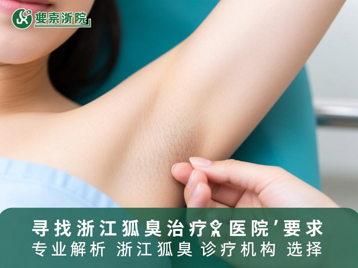 寻找浙江狐臭治疗医院，专业解析浙江狐臭诊疗机构的选择