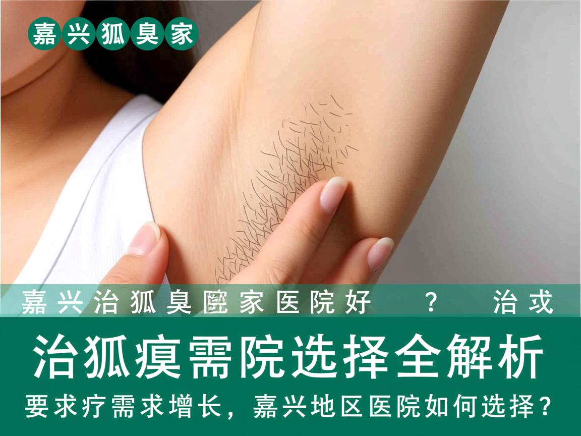 嘉兴治狐臭哪家医院好？治狐臭医院选择全解析
治狐臭需求增长，嘉兴地区医院如何选择？