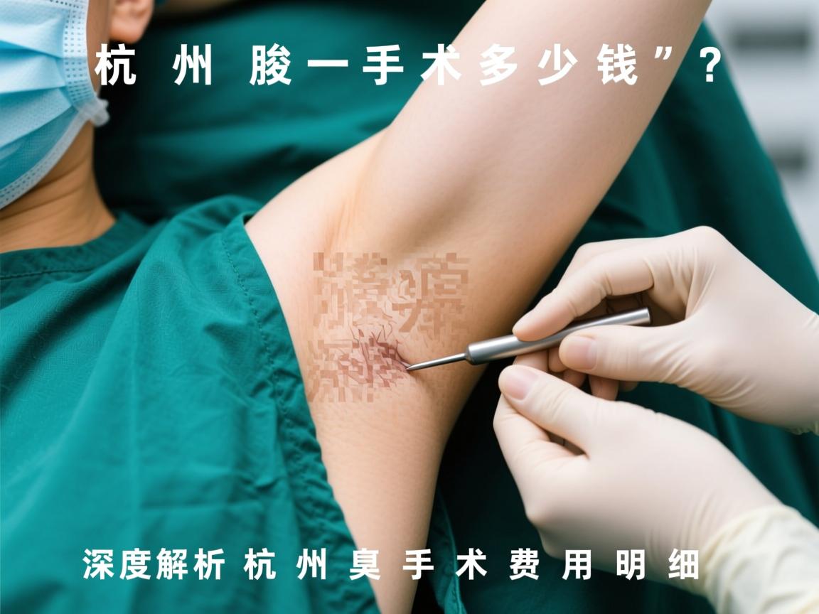 杭州腋臭手术多少钱?深度解析杭州腋臭手术费用明细 杭州腋臭手术多少钱?深度解析杭州腋臭手术费用明细