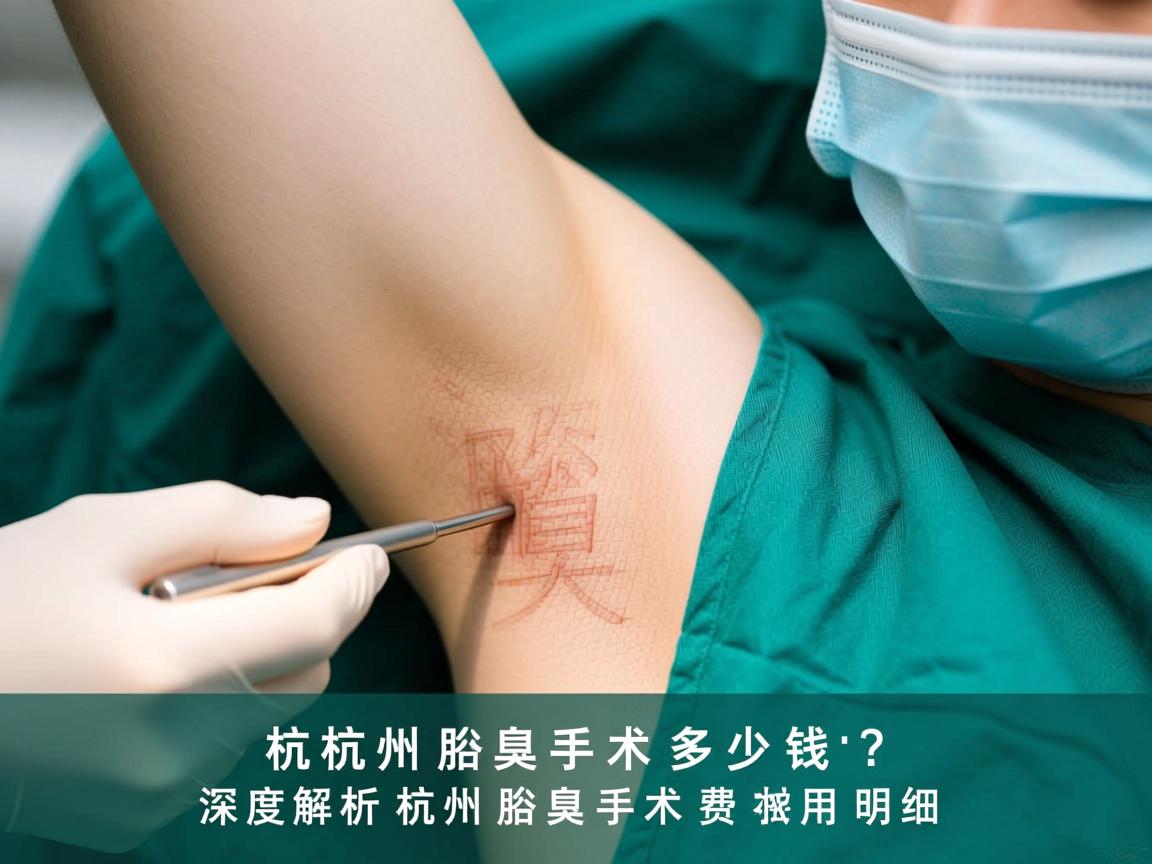 杭州腋臭手术多少钱?深度解析杭州腋臭手术费用明细 杭州腋臭手术多少钱?深度解析杭州腋臭手术费用明细
