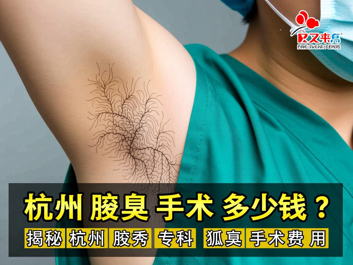 杭州腋臭手术多少钱?揭秘杭州腋秀专科狐臭手术费用 杭州腋臭手术多少钱?揭秘杭州腋秀专科狐臭手术费用