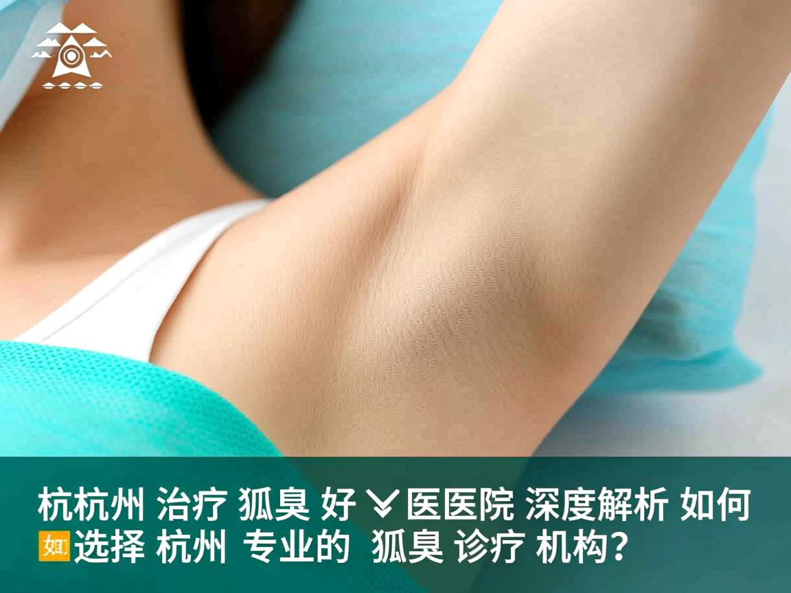杭州治疗狐臭好医院深度解析，如何选择杭州专业的狐臭诊疗机构