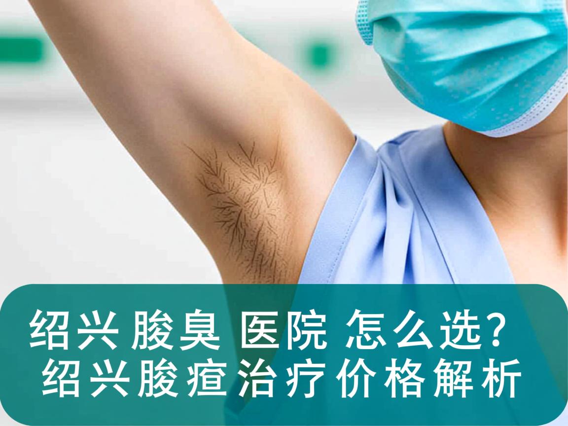 绍兴腋臭医院怎么选？绍兴腋臭治疗价格解析