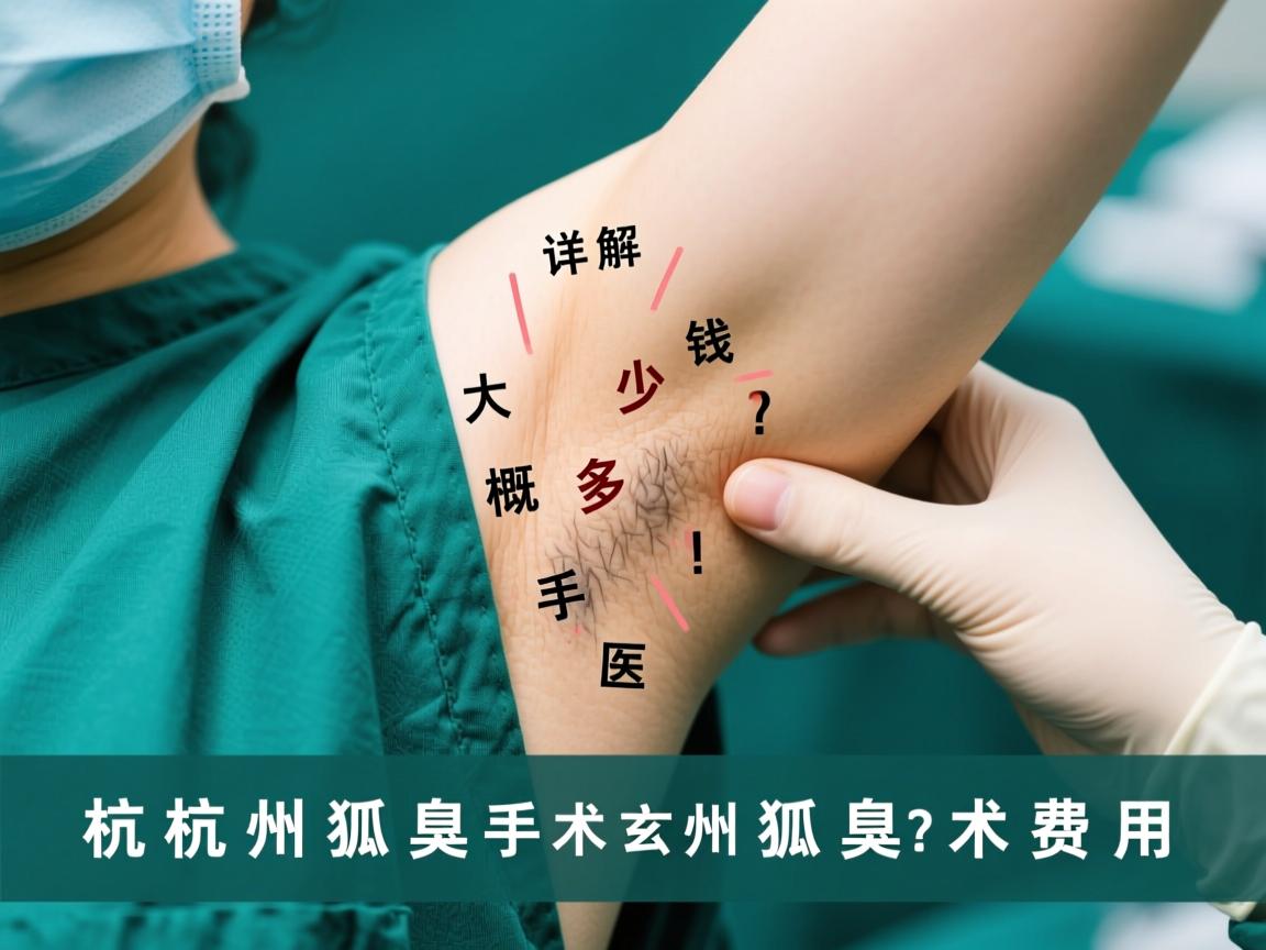 杭州狐臭手术大概多少钱?详解杭州狐臭手术费用 杭州狐臭手术大概多少钱?详解杭州狐臭手术费用