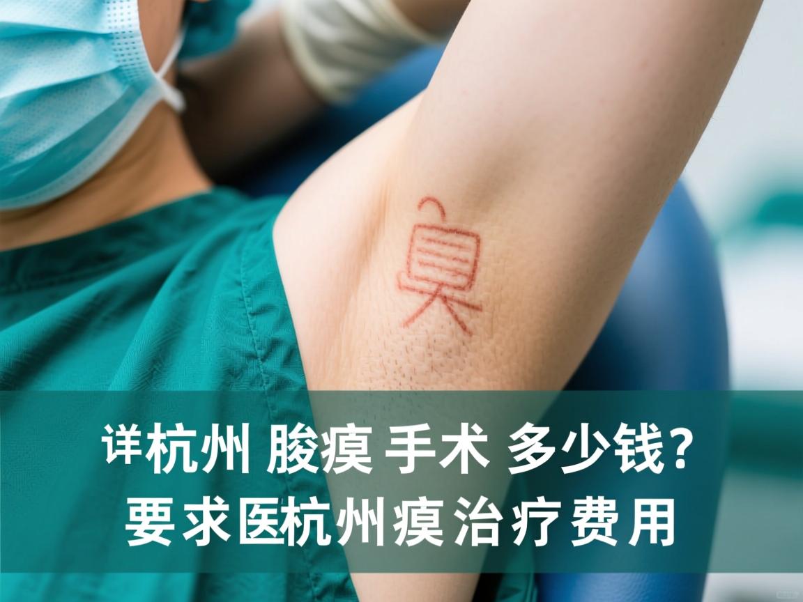 杭州腋臭手术多少钱？详解杭州腋臭治疗费用