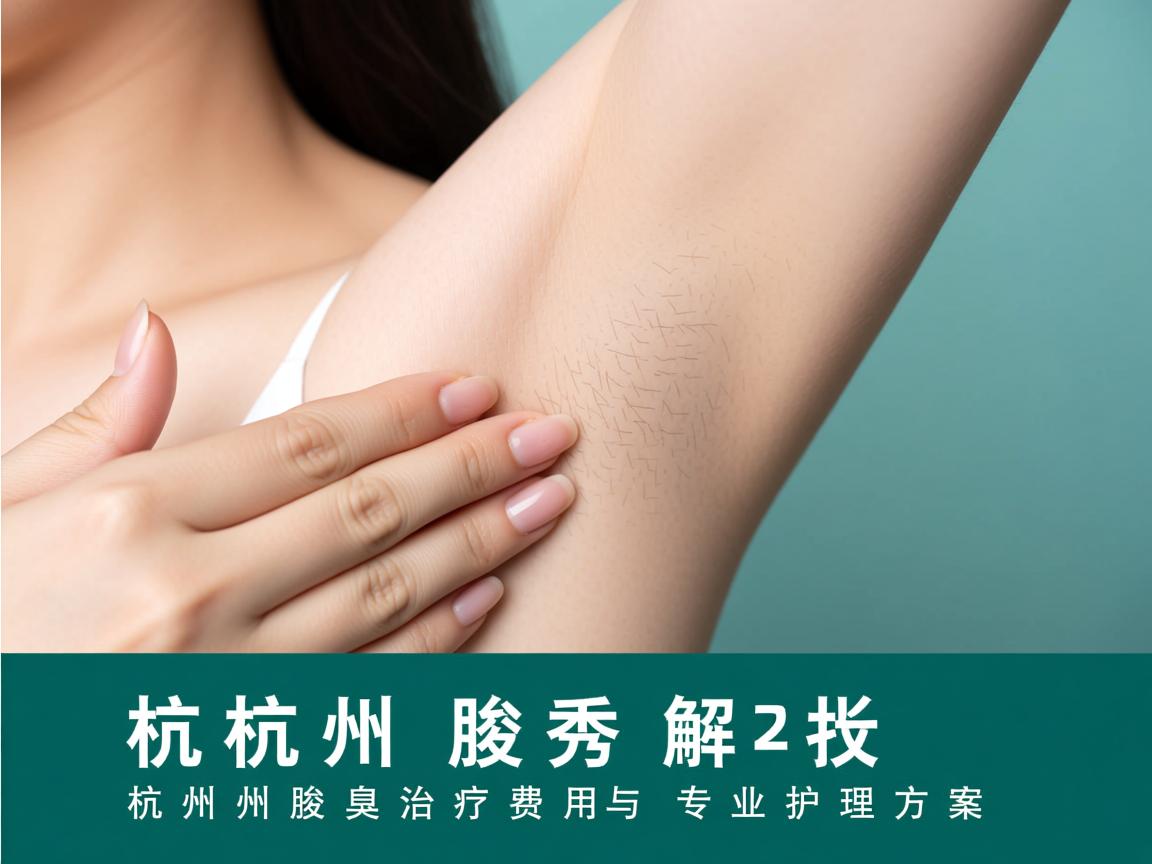 杭州腋秀解析，杭州腋臭治疗费用与专业护理方案