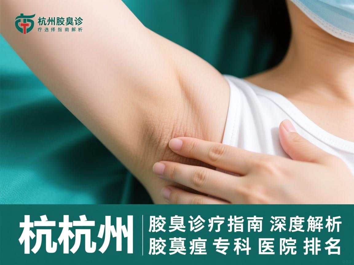 杭州腋臭诊疗选择指南，深度解析杭州腋臭专科医院排名