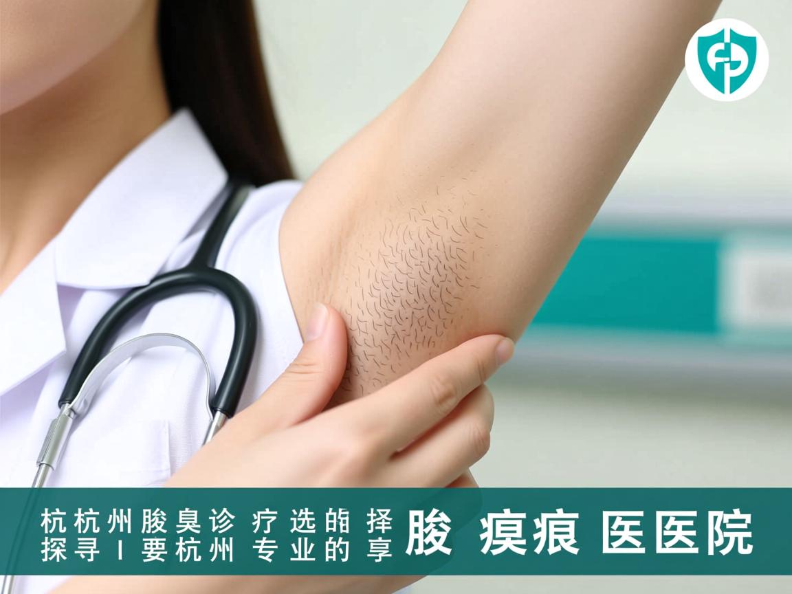杭州腋臭诊疗选择指南，探寻杭州专业的腋臭医院