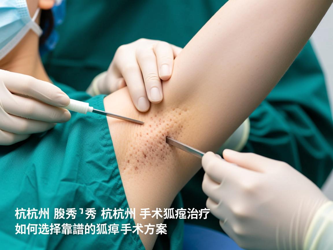 杭州腋秀解析，杭州手术狐臭治疗，如何选择靠谱的狐臭手术方案