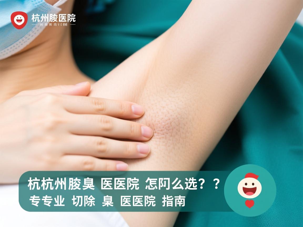 杭州腋臭医院怎么选？专业切除腋臭的医院指南