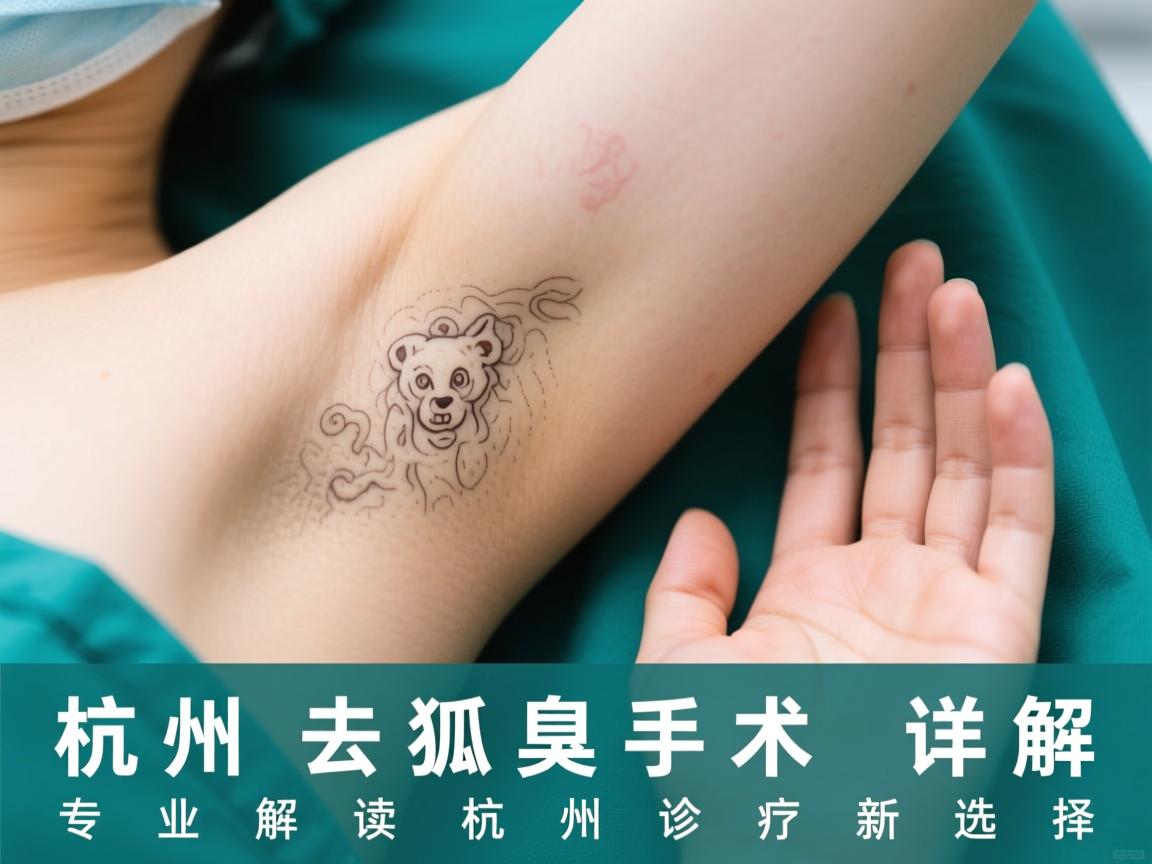 杭州去狐臭手术详解，专业解读杭州腋臭诊疗新选择