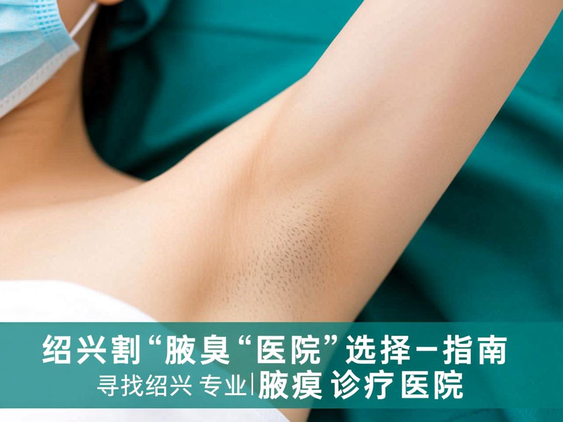 绍兴割腋臭医院选择指南，寻找绍兴专业的腋臭诊疗医院