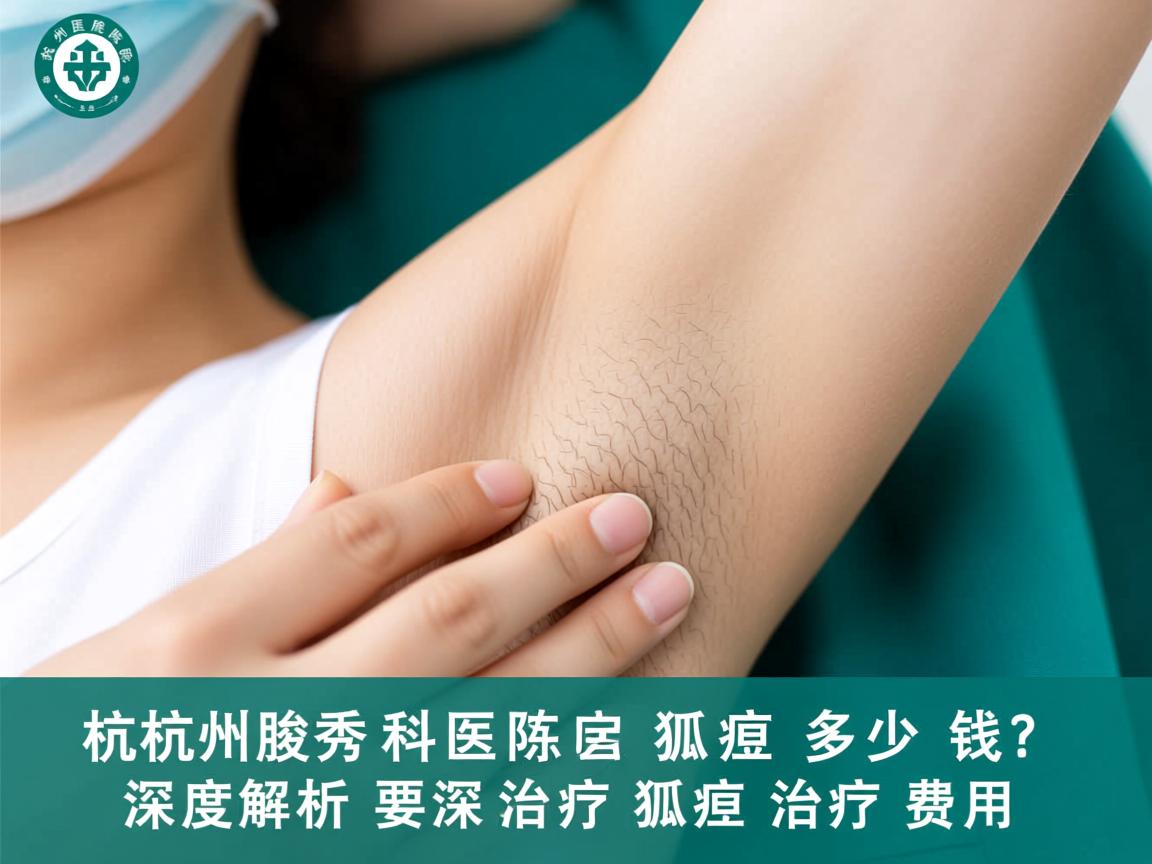 杭州腋秀科普，杭州医院治疗狐臭多少钱？深度解析狐臭治疗费用