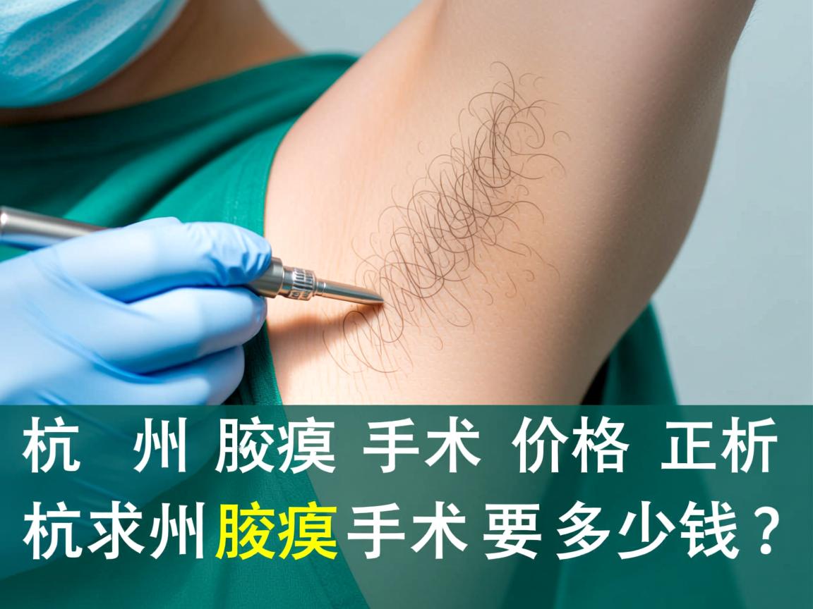 杭州腋臭手术价格解析，杭州腋臭手术要多少钱？
