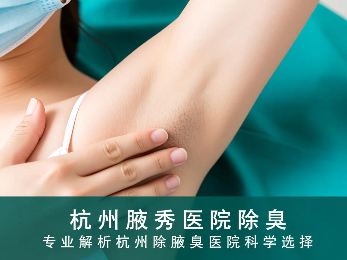 杭州腋秀医院除腋臭,专业解析杭州除腋臭医院的科学选择 杭州腋秀医院除腋臭,专业解析杭州除腋臭医院的科学选择