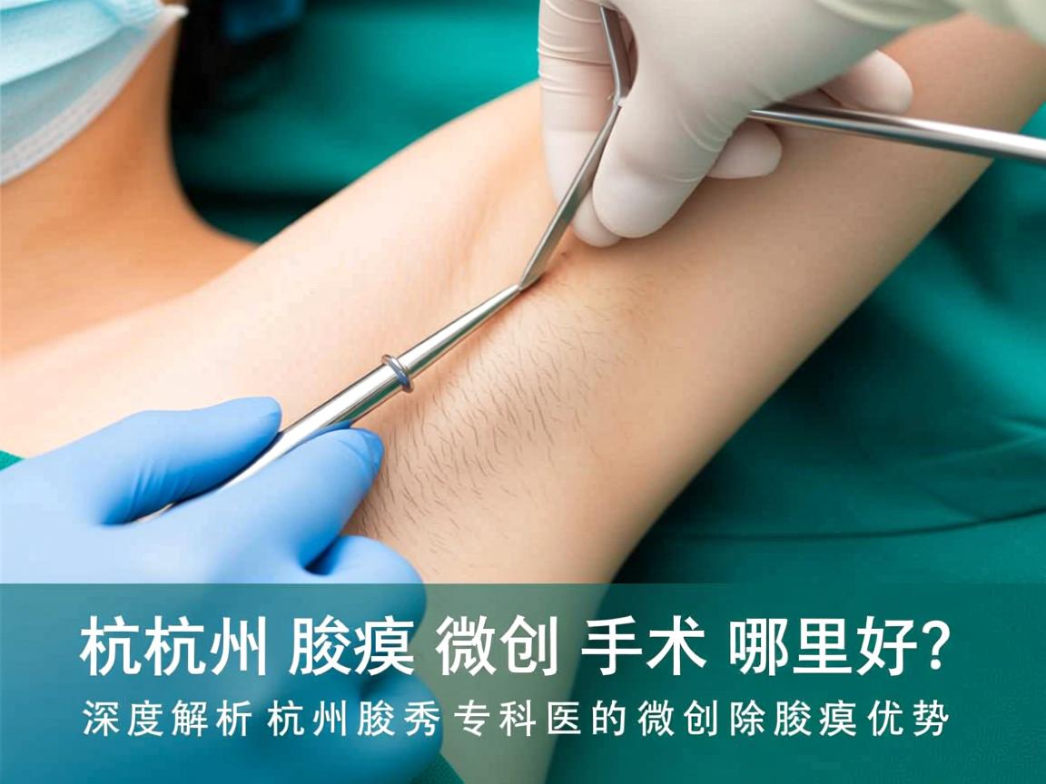 杭州腋臭微创手术哪里好?深度解析杭州腋秀专科的微创除腋臭优势 杭州腋臭微创手术哪里好?深度解析杭州腋秀专科的微创除腋臭优势