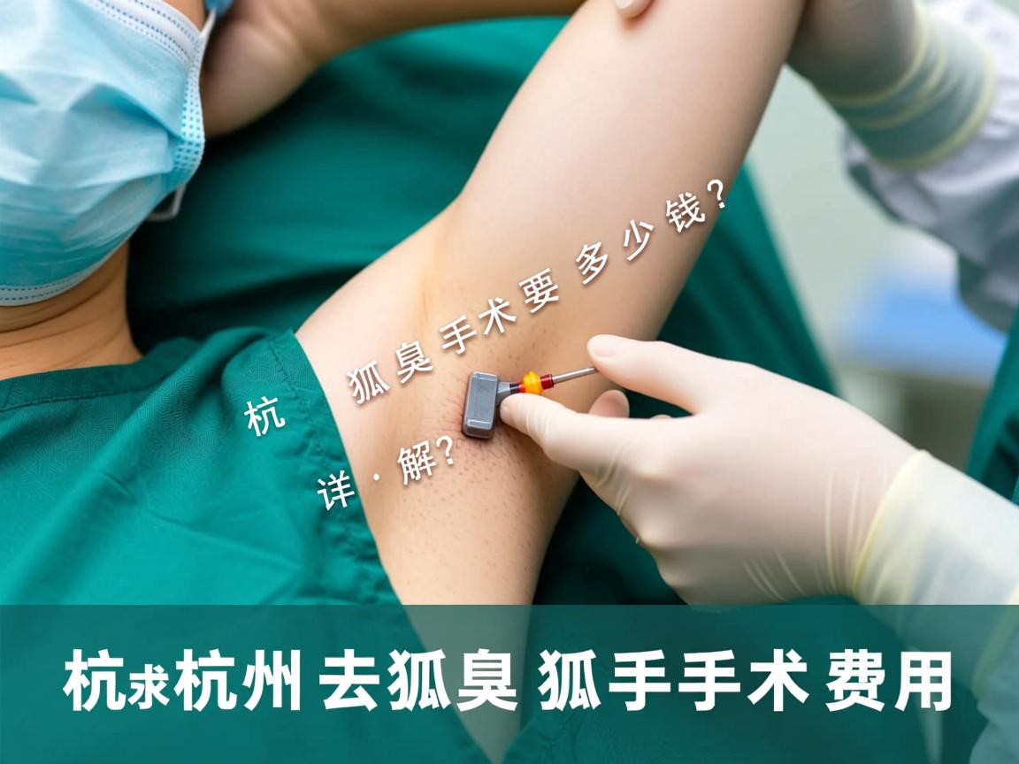 杭州去狐臭手术要花多少钱?详解杭州狐臭手术费用 杭州去狐臭手术要花多少钱?详解杭州狐臭手术费用