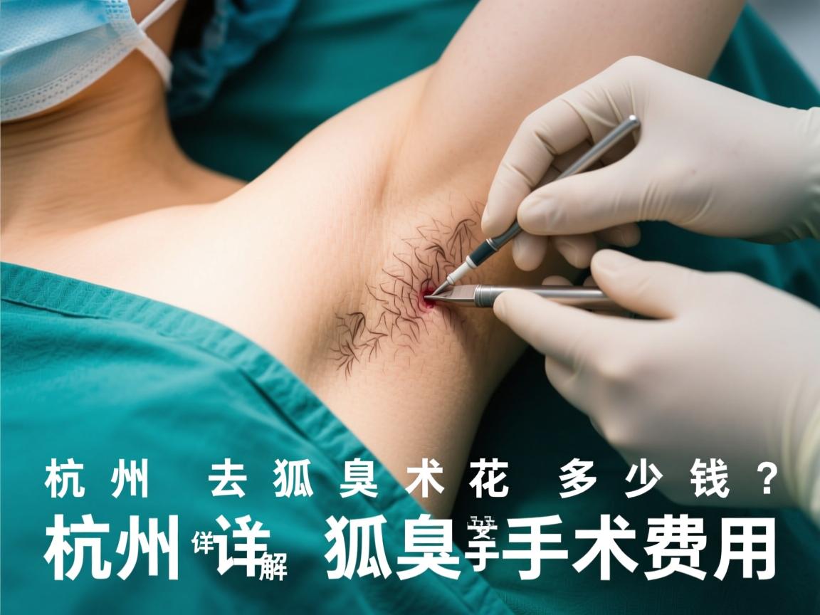 杭州去狐臭手术要花多少钱?详解杭州狐臭手术费用 杭州去狐臭手术要花多少钱?详解杭州狐臭手术费用