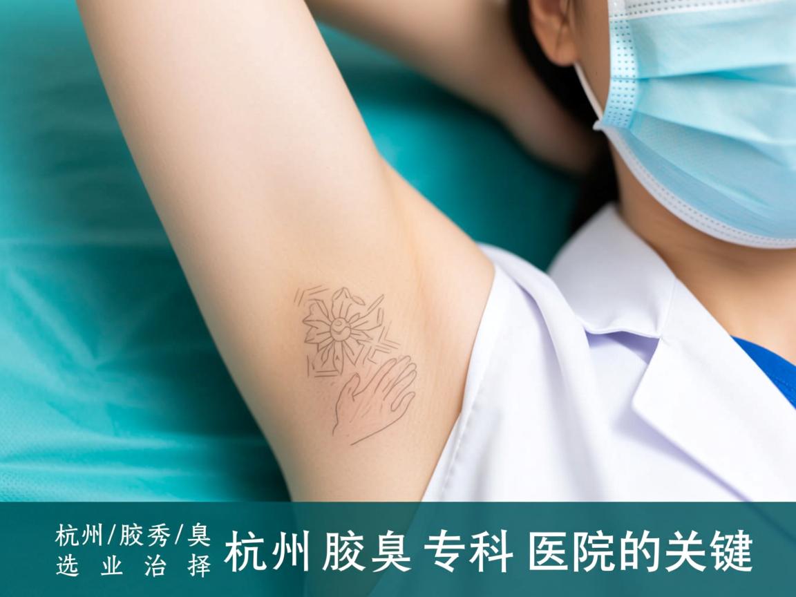 杭州腋秀解析，专业治腋臭，选择杭州腋臭专科医院的关键