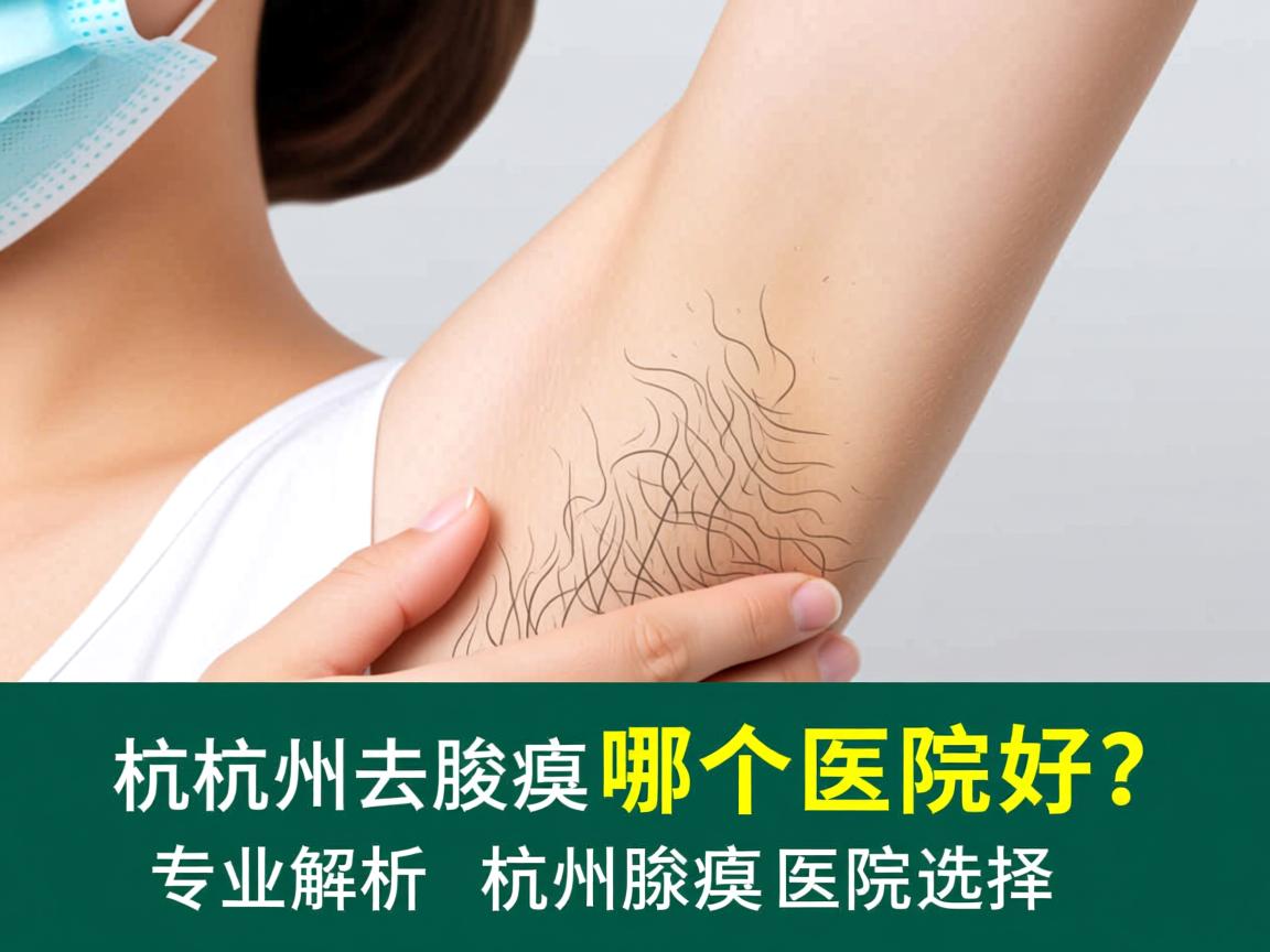 杭州去腋臭哪个医院好？专业解析杭州腋臭医院选择