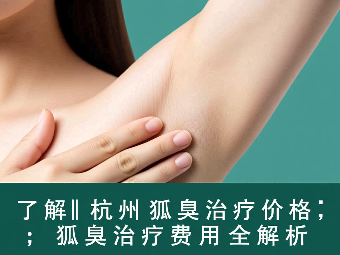 了解杭州狐臭治疗价格，狐臭治疗费用全解析