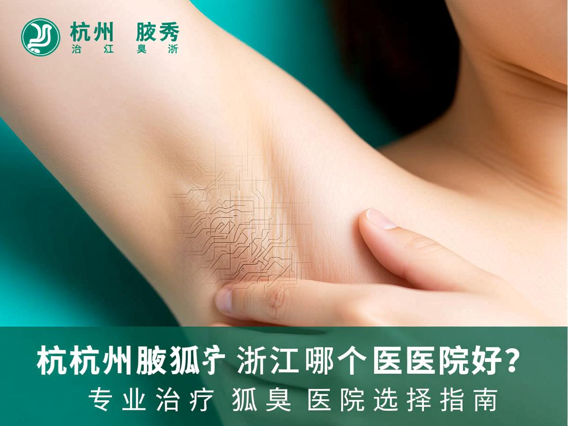杭州腋秀解析，治疗狐臭浙江哪个医院好？专业治疗狐臭医院选择指南