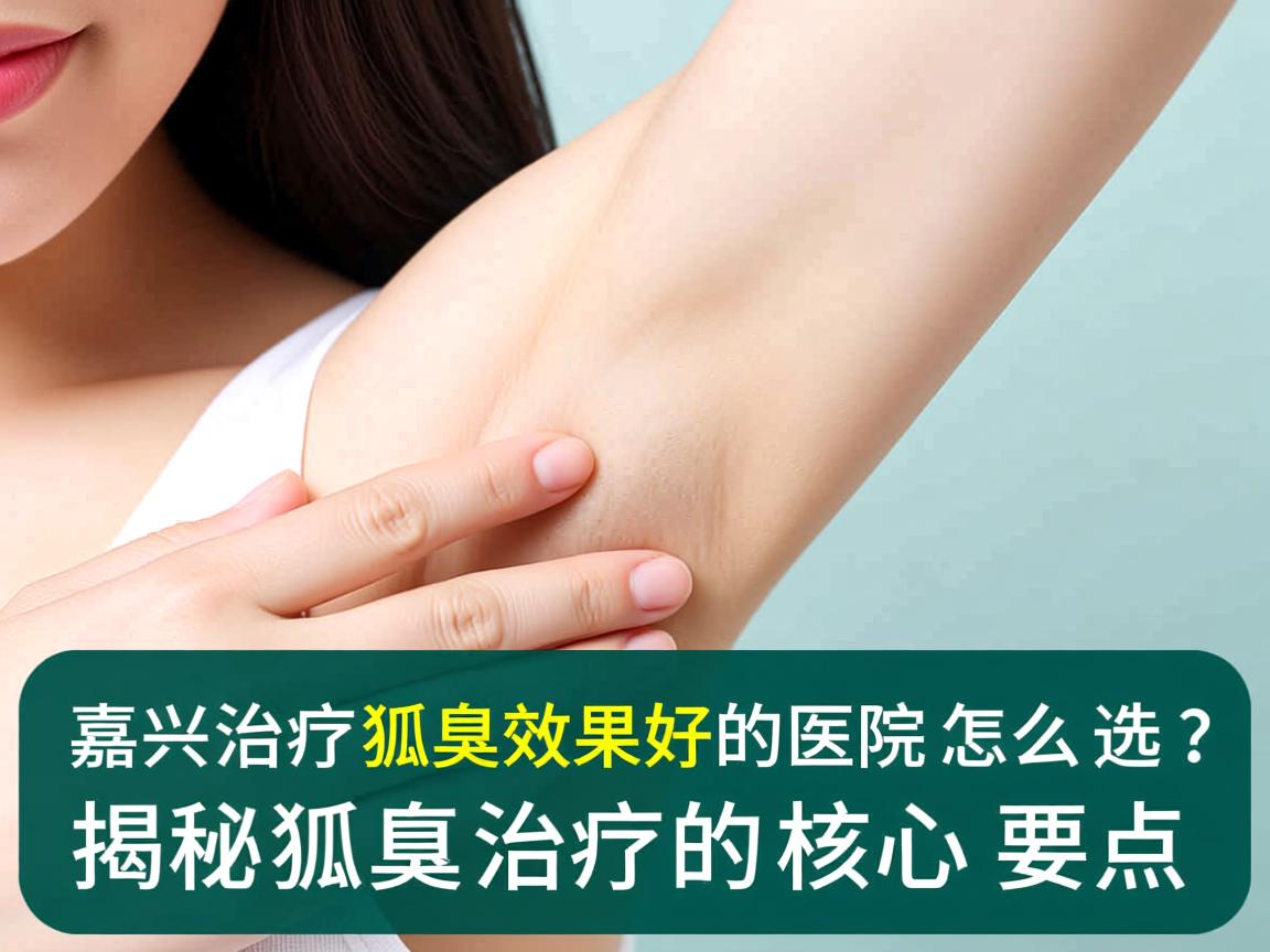 嘉兴治疗狐臭效果好的医院怎么选？揭秘狐臭治疗的核心要点