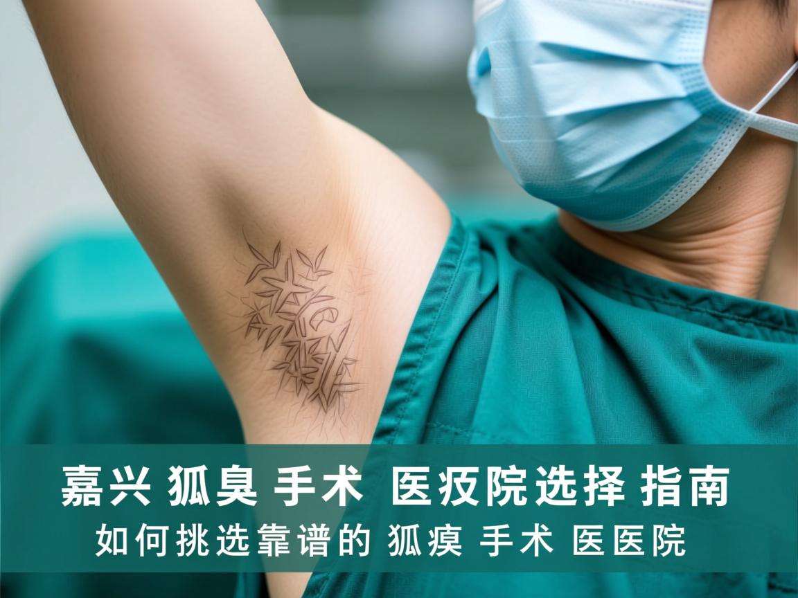 嘉兴狐臭手术医院选择指南，如何挑选靠谱的狐臭手术医院