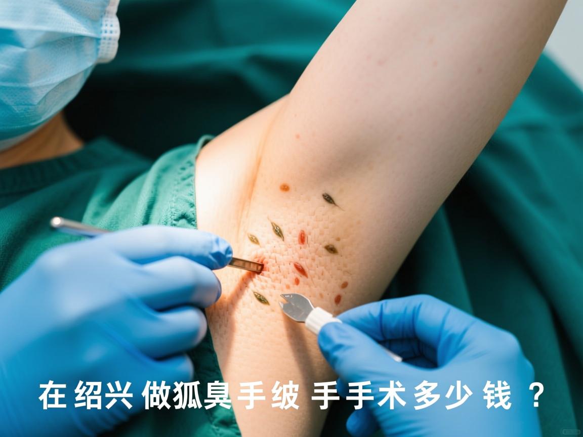 在绍兴做狐臭手术多少钱？解析狐臭手术费用明细