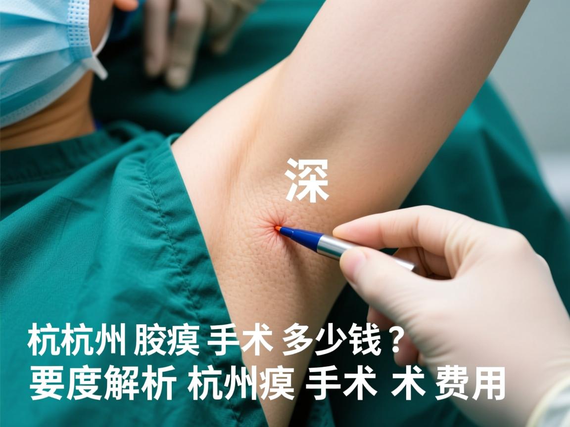 杭州腋臭手术多少钱？深度解析杭州腋臭手术费用