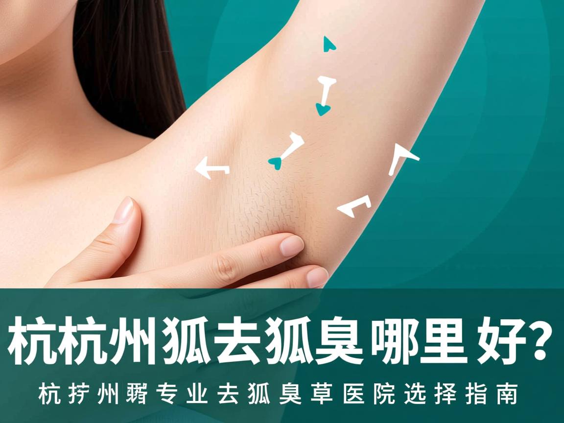 杭州去狐臭哪里好？杭州专业去狐臭医院选择指南